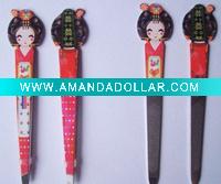 Wholesale eye tweezers lady eye tweezers japanese doll eye tweezer