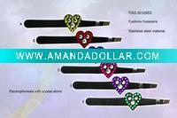 Wholesale cosmetic eyebrow tweezer