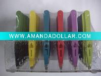 Wholesale cosmetic tweezers in rubber finished