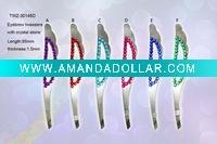 crystal eyebrow tweezers