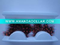 colored false eyelash