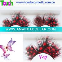 Spot Feather false eyelash Y-17
