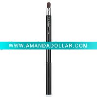 Retractable cosmetic brush, lip brush