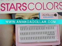 100% Human Hair Eyelash extension With Knot 8-Piece 60 Bundle