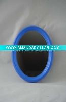 Oval fashion mirror