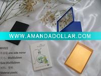 Wholesale plastic one side compact mirror