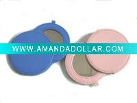 Wholesale pretty round pocket cosmetic mirror for makeup