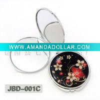 Wholesale round pocket cosmetic mirror