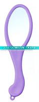 plastic handle comestic mirror