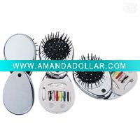 GL3511 plastic comb mirror set