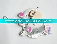 Wholesale cute plastic mirrror,animal shape