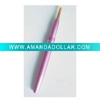Wholesale empty twist up lip gloss pen brush tip