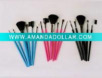 Mini cosmetic brush set