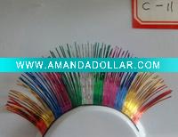 fashion colorful false eyelashes