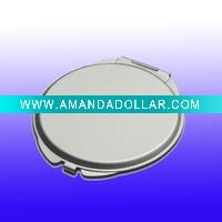 Wholesale round aluminum cosmetic mirror