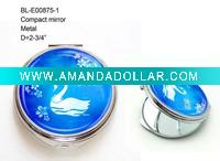 Wholesale fashion round cosmetic mirror