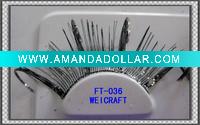 Wholesale Party Long and Soft Eyelashes _Black with Paillette