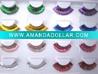 glitter eyelashes