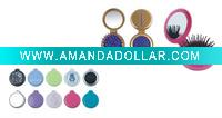 Compact Mirror with Comb