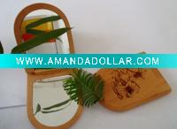 Wholesale Wooden mirror ( used for retail, promotion, gift, souvenir.)