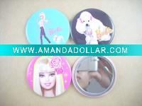 Wholesale (2010-Fashional Promotion ) tinplate mirror / cosmetic mirror