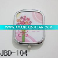 two side metal cosmetic mirror