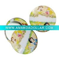 Beautiful round cosmetic mirror