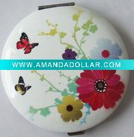 Wholesale promotion gifts fashion pocket mirror