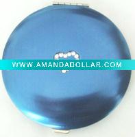 aluminum cosmetic mirror,pocket mirror