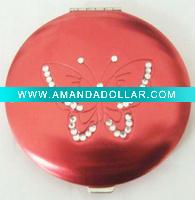 aluminum make up mirror,pocket mirror