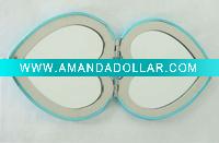 Wholesale mini cosmetic mirror heart-shaped