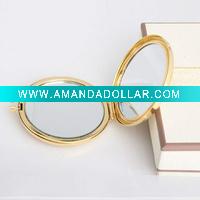 Wholesale aluminum make up mirror,travel mirror