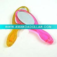 Wholesale cosmetic plastic mirror,makeup mirror
