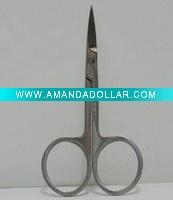 Wholesale beauty professional stainless steel eyebrow scissors makeup scissors