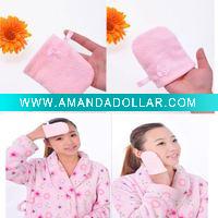 Wholesale microfiber face mitt