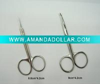 Wholesale eyebrow scissors/manicure sicssors stainless steel
