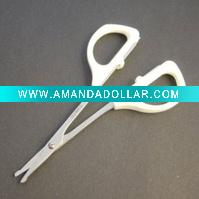 Wholesale Nose Hair Scissor with Plastic Handle