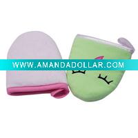 Wholesale fsshion cosmetic mitt