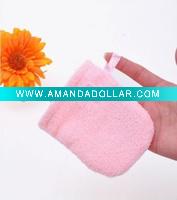 Wholesale microfiber cosmetic mitt