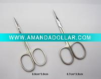 Wholesale eyebrow scissors/manicure sicssors stainless steel