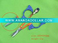 Wholesale scissors with fashion girl pattern eyebrow scissors gift hot gift