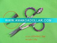 Wholesale scissors with fashion girl pattern eyebrow scissors gift hot gift