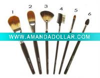 Wholesale promotional 6 pcs luxury makeup brush set