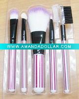 Wholesale Sweet cosmetic brush set, promotional 5pcs/set brush