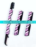 Wholesale eyebrow comb brush