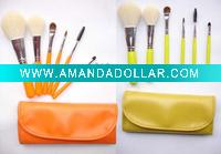 Wholesale 6pcs dazzling color cosmetic brush set