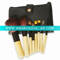 Wholesale 8pcs dazzling color cosmetic brush set