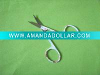 eyebrow beauty scissors with beautiful pattern
