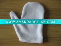 Wholesale white cotton ficial cleaning glove