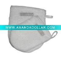 microfiber face mitt